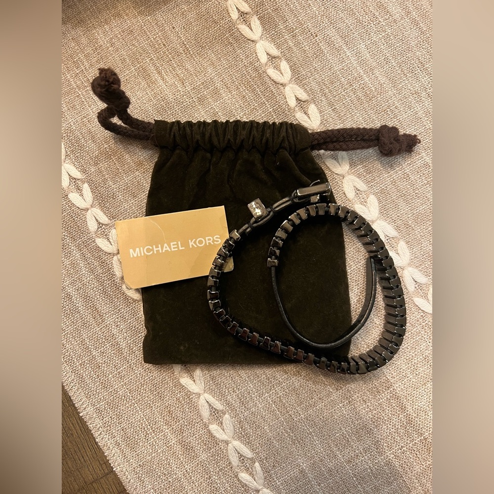 Michael Kors wrap link bracelet